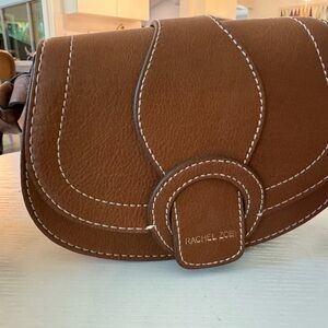 Rachel Zoe Brown Leather Crossbody Bag